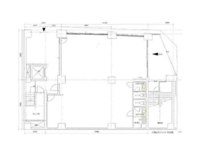 東京都北区　赤羽駅徒歩4分　クリニックビル2階物件図面