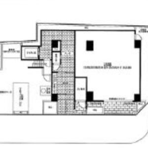 東京都武蔵野市　武蔵境駅徒歩3分　新築ビル１階物件図面