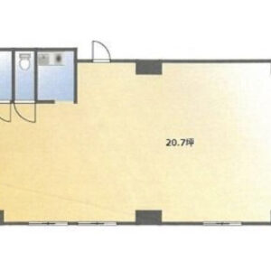 東京都府中市　府中駅徒歩３分　ビル1階物件図面