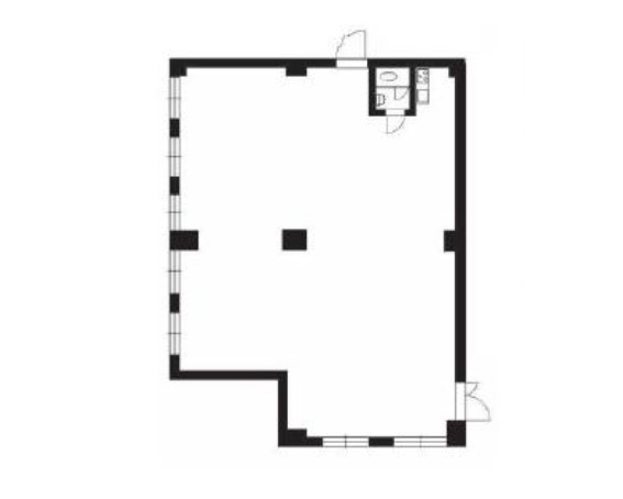 東京都渋谷区　恵比寿駅徒歩２分　ビル3階物件図面