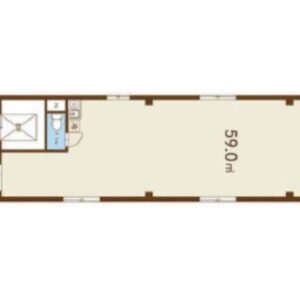 東京都文京区　白山駅徒歩3分　ビル1階物件図面