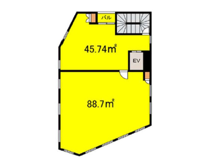 東京都世田谷区 祖師ヶ谷大蔵駅徒歩14分 クリニックビル3階物件図面