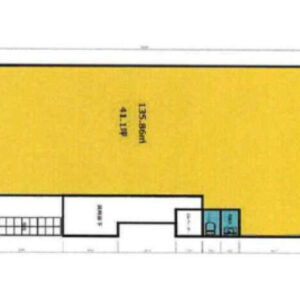 東京都足立区　竹ノ塚駅徒歩2分　ビル1階物件図面