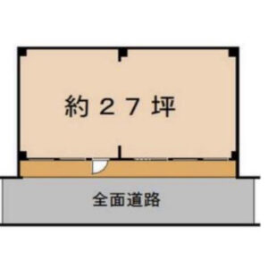 神奈川県横浜市　日吉駅徒歩3分　ビル1階物件図面