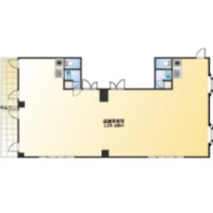東京都北区　駒込駅徒歩2分　ビル2階物件図面