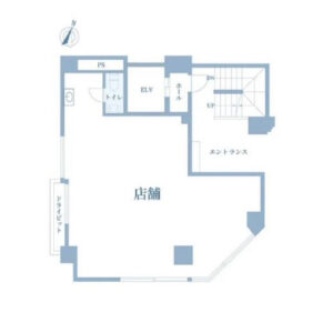 東京都千代田区　岩本町駅徒歩5分　ビル1階物件図面