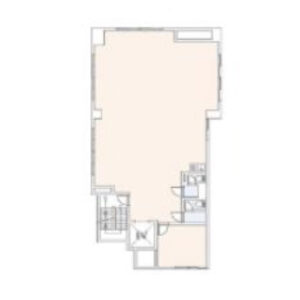 東京都墨田区　両国駅6分　ビル2階物件図面