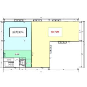 埼玉県戸田市　戸田公園駅徒歩1分　クリニックモール1階物件図面