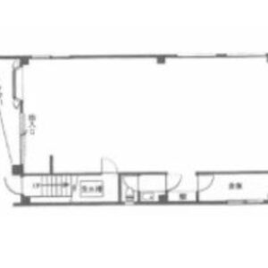 東京都江戸川区　小岩駅徒歩6分　ビル1階物件図面