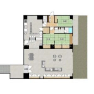 埼玉県草加市　獨協大学前駅徒歩13分　ビル1階物件図面