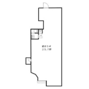 埼玉県草加市　草加駅徒歩1分　ビル１階物件図面