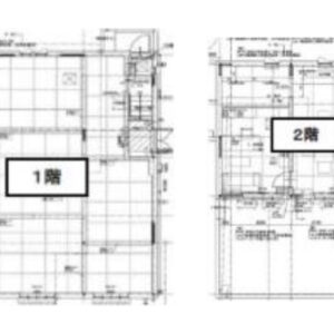 東京都清瀬市　清瀬駅徒歩6分　歯科医院居抜き１棟貸し物件図面
