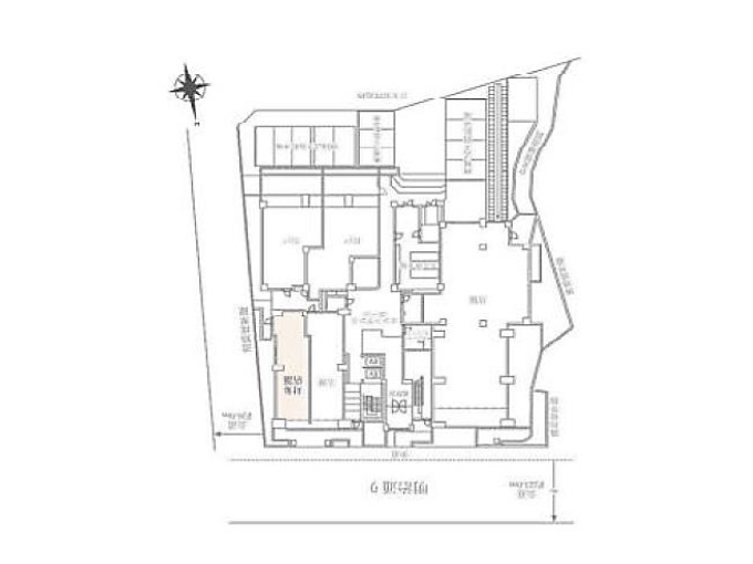 東京都荒川区 荒川区役所前駅徒歩4分 ビル1階物件図面