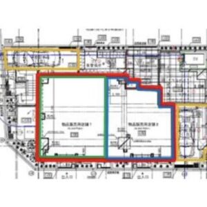 東京都中央区　水天宮前駅徒歩4分　ビル1階物件図面