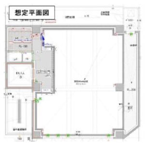 東京都世田谷区　千歳烏山駅徒歩1分　クリニックビル４階物件図面
