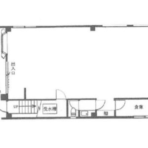 東京都江戸川区　小岩駅徒歩6分　ビル１階物件図面