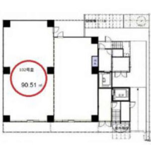 千葉県市川市　妙典駅徒歩１分　ビル１階物件図面