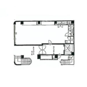 東京都台東区　上野駅徒歩2分　ビル１階物件図面