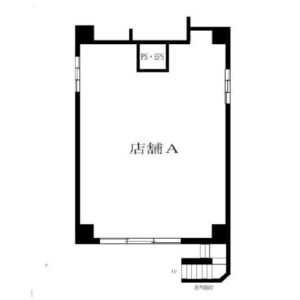 神奈川県川崎市　向ヶ丘遊園駅徒歩6分　ビル１階物件図面