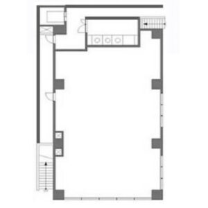 神奈川県相模原市　相模原駅徒歩2分　ビル1階物件図面