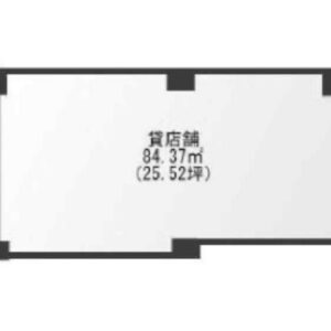 東京都府中市　府中駅徒歩4分　ビル1階物件図面