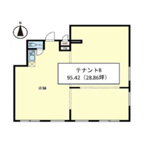 埼玉県さいたま市　与野駅徒歩14分　新築計画商業ビル物件図面