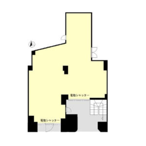 東京都杉並区　西荻窪駅徒歩15分　ビル1階物件図面