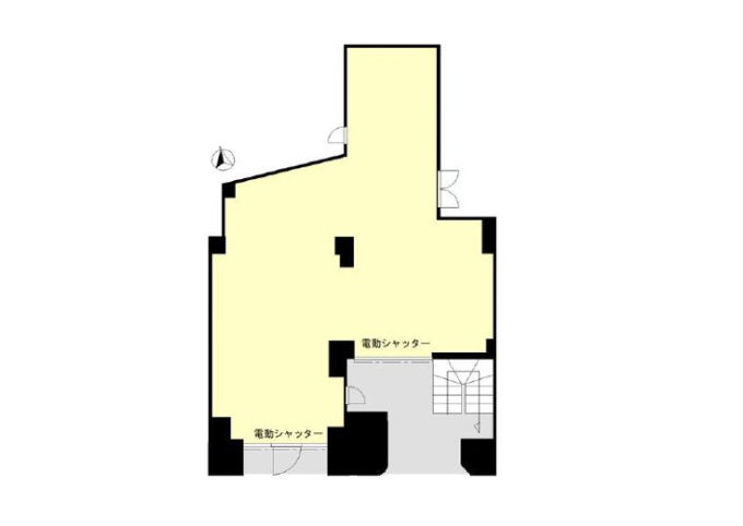 東京都杉並区　西荻窪駅徒歩15分　ビル1階物件図面