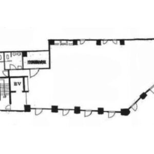 千葉県松戸市　松戸駅徒歩1分　ビル５階物件図面