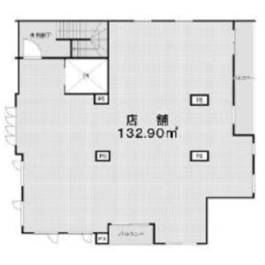 東京都西東京市　田無駅徒歩2分　メディカルセンター計画　2階・3階物件図面