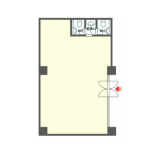 埼玉県戸田市　戸田公園駅徒歩14分　ビル1階物件図面