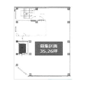 神奈川県相模原市　相模原駅徒歩３分　クリニックビル3階・４階区画物件図面