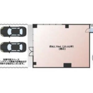 埼玉県さいたま市　中浦和駅徒歩13分　ビル1階物件図面