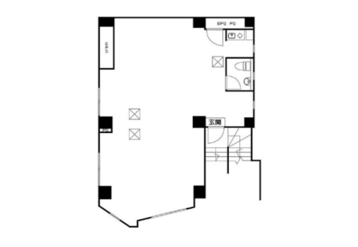 東京都豊島区 池袋駅徒歩5分 美類1階物件図面
