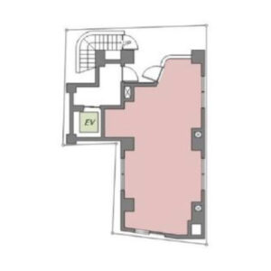 神奈川県横浜市　阪東橋駅徒歩3分　ビル1階物件図面