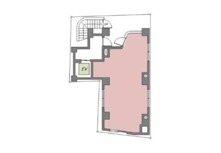 神奈川県横浜市 阪東橋駅徒歩3分 ビル1階物件図面