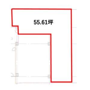愛知県豊川市　八幡駅　ショッピングモール3階物件　図面
