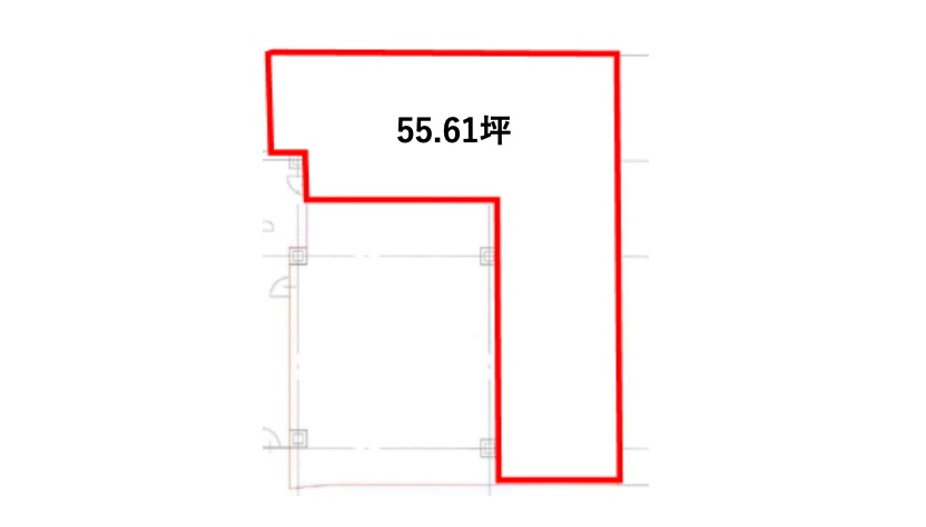 愛知県豊川市 八幡駅 ショッピングモール3階物件 図面