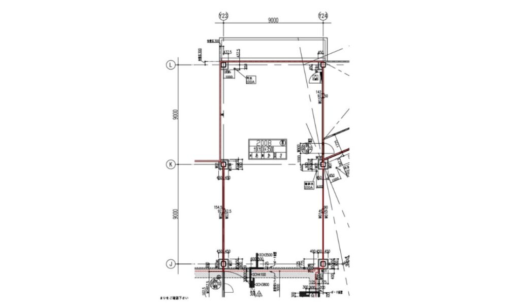 岐阜県土岐市　土岐市駅　ショッピングモール2階物件　図面