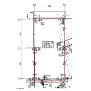 岐阜県土岐市　土岐市駅　ショッピングモール2階物件　図面