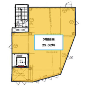 東京都西東京市　田無駅徒歩2分　クリニックモール5階物件図面