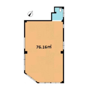 埼玉県上尾市　上尾駅徒歩3分　ビル1階物件図面