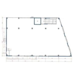 東京都葛飾区　亀有駅徒歩2分　 ビル2階物件図面