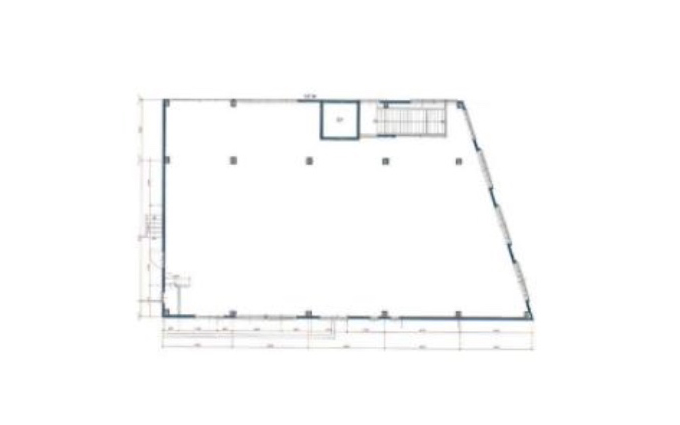 東京都葛飾区 亀有駅徒歩2分 ビル2階物件図面