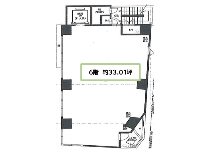 東京都荒川区 南千住駅徒歩3分 メディカルビル新築計画物件図面