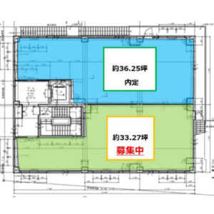 神奈川県横浜市　青葉台駅徒歩5分　新築メディカルビル3階物件図面