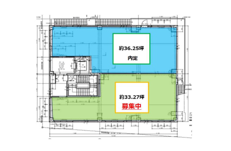 神奈川県横浜市 青葉台駅徒歩5分 新築メディカルビル3階物件図面