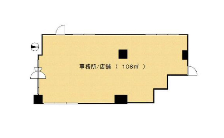 神奈川県川崎市 川崎駅バス7分 ビル1階物件図面