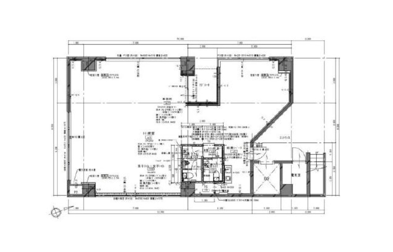 千葉県船橋市　船橋駅徒歩10分　ビル1階物件図面