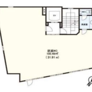 神奈川県横須賀市　横須賀中央駅徒歩2分　新築ビル2階物件図面